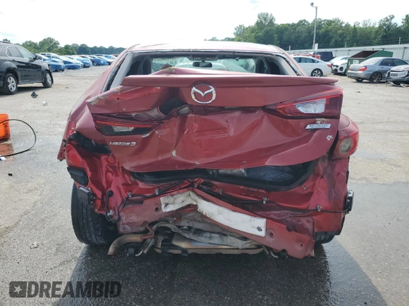 2014 Mazda 3 i Touring with VIN JM1BM1V70E1158736, listed as a Copart auction lot 57340525 with 160,932 mi miles and Salvage title. Bid and sale history available at DreamBid. Image 6.