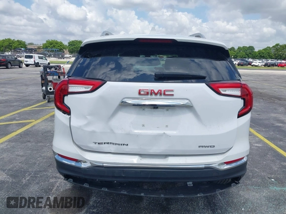 2024 GMC Terrain SLT с VIN 3GKALVEG7RL261595, выставлен на аукционе IAAI как лот 42355879 с пробегом 35 990 миль миль и . История ставок и продаж доступна на DreamBid. Изображение 6.