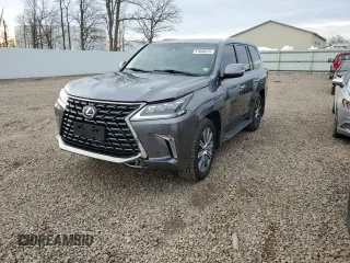 2018 Lexus LX with VIN JTJHY7AX4J4260540, listed as a Copart auction lot 51650575 with 63,202 mi miles and Salvage Title. Bid and sale history available at carsss.com. Image 1.