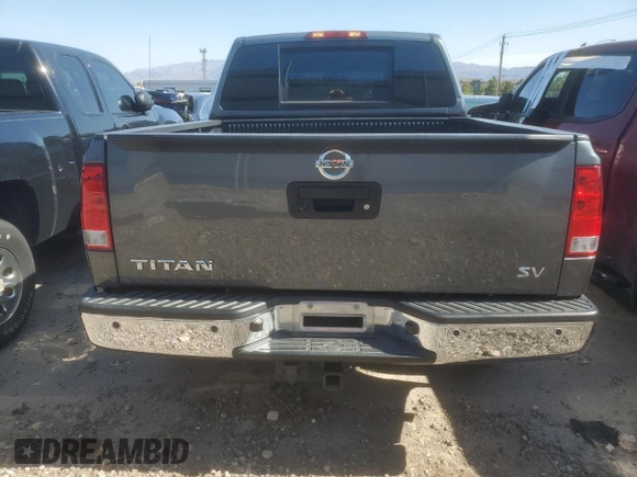 2014 Nissan Titan SV with VIN 1N6AA0ED2EN513724, listed as a Copart auction lot 58641975 with 221,961 mi miles and Salvage title. Bid and sale history available at DreamBid. Image 6.