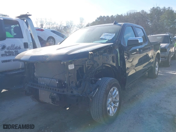 2022 Chevrolet Silverado 1500 LT with VIN 1GCPDKEKXNZ616770, listed as a IAAI auction lot 41685981 with 34,347 mi miles. Bid and sale history available at carsss.com. Image 17.
