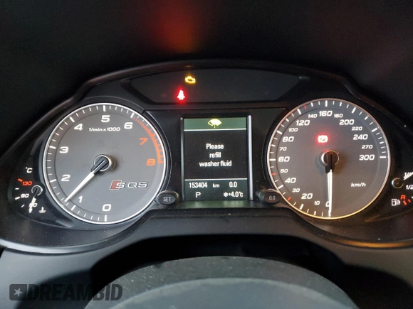 2016 Audi SQ5 Premium Plus with VIN WA1CCAFP1GA041122, listed as a Copart auction lot 82203424 with 153,404 mi miles and Salvage Title. Bid and sale history available at carsss.com. Image 9.