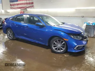 2019 Honda Civic Sedan EX with VIN 19XFC1F31KE017621, listed as a Copart auction lot 50706145 with 99,477 mi miles and Salvage Title. Bid and sale history available at carsss.com. Image 4.