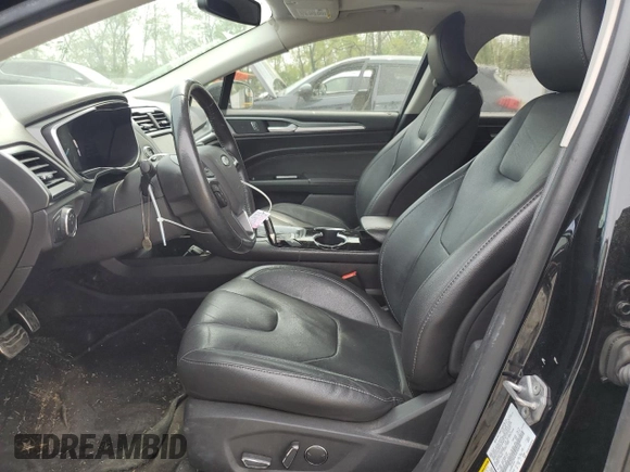 2016 Ford Fusion Titanium with VIN 3FA6P0SU7GR349548, listed as a Copart auction lot 53116325 with 124,354 mi miles and Salvage title. Bid and sale history available at DreamBid. Image 7.