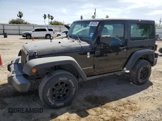 2013 Jeep Wrangler Sport with VIN 1C4AJWAG7DL670990, listed as a Copart auction lot 49910235 with 109,892 mi miles and Salvage Title. Bid and sale history available at carsss.com. Image 1.