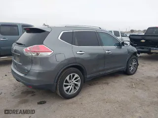 2014 Nissan Rogue SV with VIN 5N1AT2MT5EC801164, listed as a IAAI auction lot 41592585 with 137,121 mi miles. Bid and sale history available at carsss.com. Image 4.
