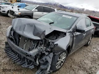 2019 Nissan Sentra SV with VIN 3N1AB7AP0KY279741, listed as a Copart auction lot 47864045 with 0 mi miles and Salvage Title. Bid and sale history available at carsss.com. Image 1.