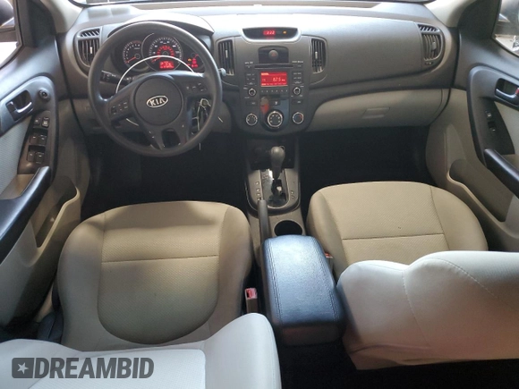 2010 Kia Forte EX with VIN KNAFU4A26A5183329, listed as a Copart auction lot 74474264 with 123,205 mi miles and Salvage Title. Bid and sale history available at carsss.com. Image 8.