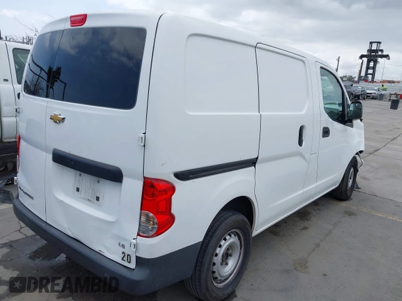 2015 Chevrolet City Express Cargo LS with VIN 3N63M0YNXFK707476, listed as a IAAI auction lot 42083326 with 168,341 mi miles and . Bid and sale history available at DreamBid. Image 4.