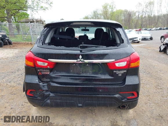 2019 Mitsubishi Outlander Sport SE 2.0 with VIN JA4AP4AU3KU027272, listed as a IAAI auction lot 42013682 with 92,783 mi miles. Bid and sale history available at carsss.com. Image 16.