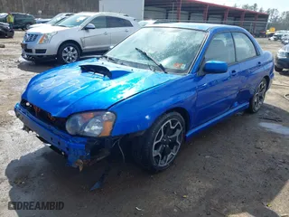 2005 Subaru Impreza Sedan (Natl) WRX with VIN JF1GD29625G503684, listed as a IAAI auction lot 41608594 with 130,784 mi miles. Bid and sale history available at carsss.com. Image 23.