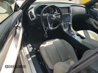 2017 Infiniti Q60 Premium with VIN JN1EV7EK2HM360596, listed as a Copart auction lot 59596425 with 97,099 mi miles and Salvage title. Bid and sale history available at DreamBid. Image 8.