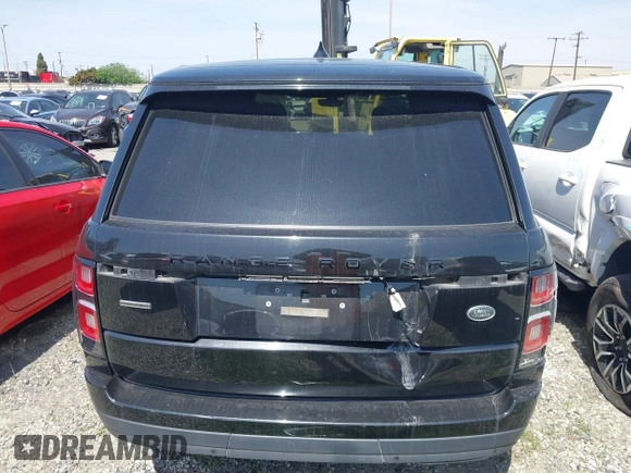 2019 Land Rover Range Rover with VIN SALGS5RE7KA547860, listed as a IAAI auction lot 41523648 with 1 mi miles. Bid and sale history available at carsss.com. Image 15.