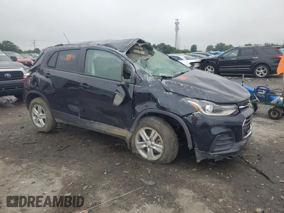 2022 Chevrolet Trax LT z VIN KL7CJPSM9NB548252, wystawiony jako Copart lot #56999955 z przebiegiem Nie podano mil oraz Szkoda całkowita • Salvage title. Historia ofert i sprzedaży dostępna na DreamBid. Obrazek 4.