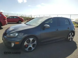 2010 Volkswagen Golf GTI with VIN WVWHD7AJXAW425070, listed as a Copart auction lot 81321184 with 155,423 mi miles and Salvage title. Bid and sale history available at DreamBid. Image 1.