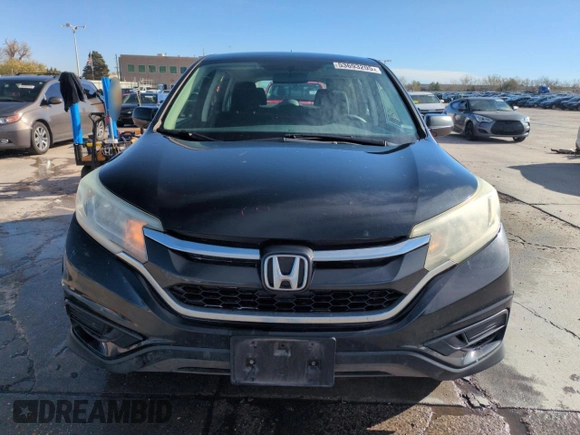 2016 Honda CR-V LX with VIN 5J6RM4H30GL000911, listed as a Copart auction lot 53693205 with 184,295 mi miles and Salvage Title. Bid and sale history available at DreamBid. Image 5.