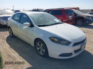 2015 Dodge Dart SXT with VIN 1C3CDFBBXFD319480, listed as a IAAI auction lot 42042555 with 176,300 mi miles. Bid and sale history available at carsss.com. Image 1.