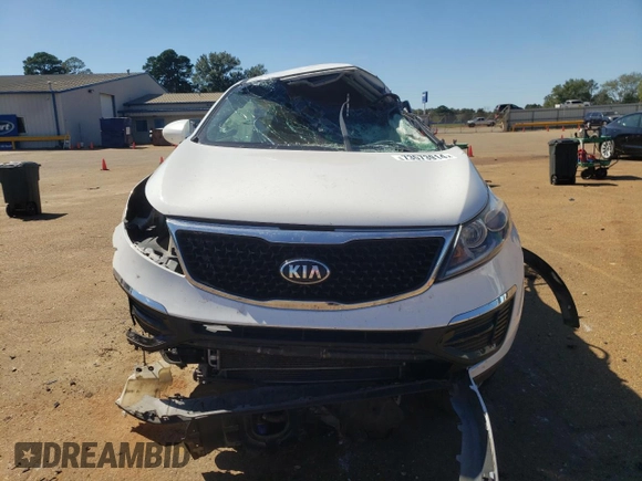 2015 Kia Sportage LX with VIN KNDPB3AC7F7706983, listed as a Copart auction lot 73573914 with Not Provided miles and Salvage Title. Bid and sale history available at DreamBid. Image 12.