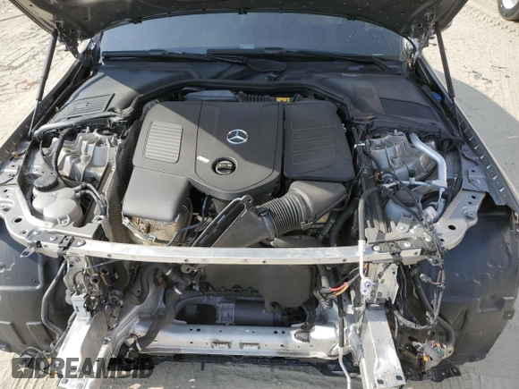 2023 Mercedes-Benz C 300 with VIN W1KAF4HBXPR151617, listed as a Copart auction lot 47285225 with 32,952 mi miles and Salvage Title. Bid and sale history available at DreamBid. Image 11.
