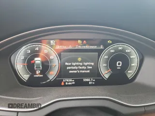 2022 Audi Q5 S line Premium Plus z VIN WA1EAAFY6N2071392, wystawiony jako Copart lot #55633675 z przebiegiem 57 926 mil mil oraz Szkoda całkowita • Salvage title. Historia ofert i sprzedaży dostępna na DreamBid. Obrazek 9.