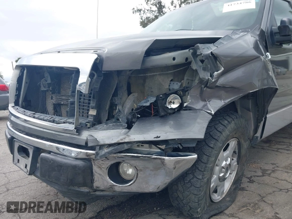 2010 Ford F-150 XL with VIN 1FTEW1C87AKB05460, listed as a IAAI auction lot 41734786 with 198,395 mi miles. Bid and sale history available at carsss.com. Image 12.
