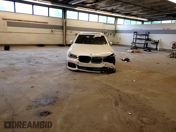 2017 BMW 7 Series with VIN WBA7F2C36HG422997, listed as a Copart auction lot 56149494 with Not Provided miles and Salvage Title. Bid and sale history available at DreamBid. Image 11.