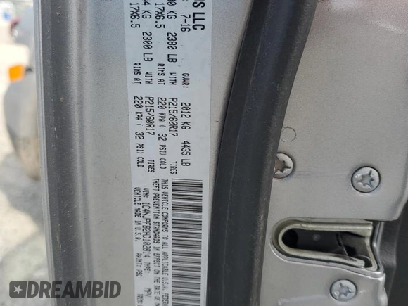2017 Jeep Patriot Latitude with VIN 1C4NJPFB2HD102814, listed as a Copart auction lot 48924295 with 166,106 mi miles and Salvage Title. Bid and sale history available at DreamBid. Image 15.