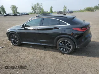 2022 Infiniti QX55 Sensory with VIN 3PCAJ5L30NF101911, listed as a Copart auction lot 65155474 with 57,589 mi miles and Salvage title. Bid and sale history available at DreamBid. Image 2.