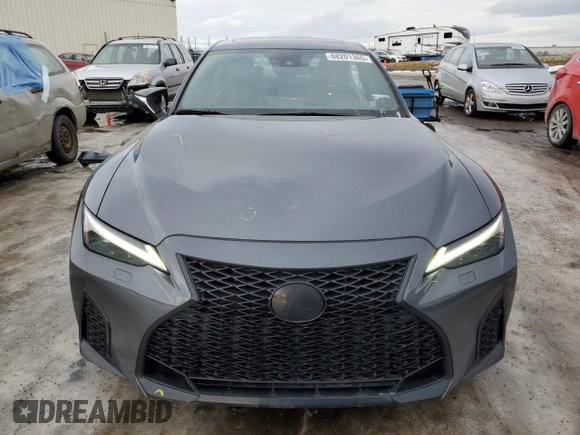 2022 Lexus IS 300 F Sport z VIN JTHG81F2XN5049348, wystawiony jako Copart lot #88201365 z przebiegiem 57 800 mil mil oraz Szkoda całkowita • Salvage title. Historia ofert i sprzedaży dostępna na DreamBid. Obrazek 5.