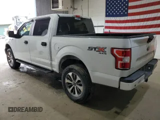 2019 Ford F-150 XL z VIN 1FTEW1E41KFD07022, wystawiony jako Copart lot #57150825 z przebiegiem 81 828 mil mil oraz Szkoda całkowita • Salvage title. Historia ofert i sprzedaży dostępna na DreamBid. Obrazek 2.