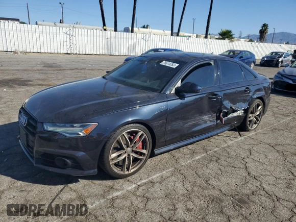 2017 Audi S6 Premium Plus z VIN WAUFFAFC3HN002935, wystawiony jako Copart lot #75614283 z przebiegiem 40 173 mil mil oraz . Historia ofert i sprzedaży dostępna na DreamBid. Obrazek 1.