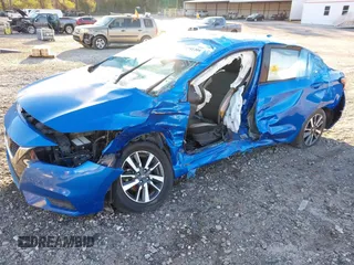 2021 Nissan Versa SV with VIN 3N1CN8EV7ML833968, listed as a IAAI auction lot 41741204 with 80,734 mi miles and . Bid and sale history available at DreamBid. Image 2.