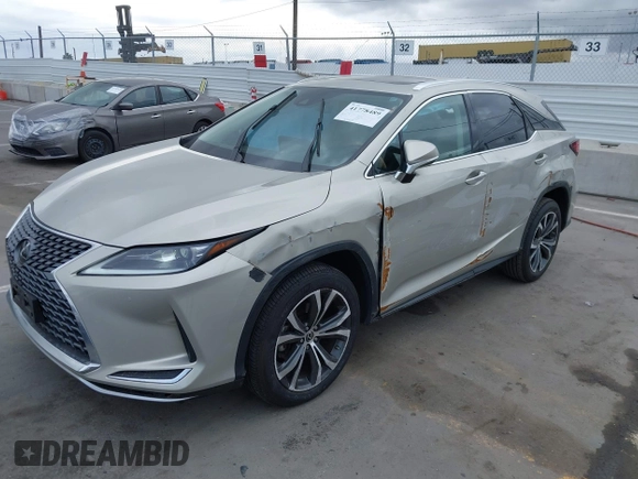 2020 Lexus RX with VIN 2T2HZMAA0LC166189, listed as a IAAI auction lot 41778489 with 49,408 mi miles. Bid and sale history available at carsss.com. Image 18.