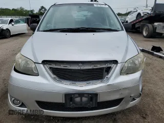 2004 Mazda MPV ES with VIN JM3LW28J240519116, listed as a Copart auction lot 58103714 with 227,151 mi miles and Salvage Title. Bid and sale history available at carsss.com. Image 5.