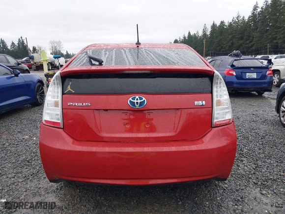 2010 Toyota Prius II with VIN JTDKN3DU4A0063287, listed as a IAAI auction lot 41858948 with 126,568 mi miles. Bid and sale history available at carsss.com. Image 17.