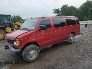 1998 Ford Econoline Wagon XL z VIN 1FBSS31L2WHB54799, wystawiony jako Copart lot #69601284 z przebiegiem 40 542 mil mil oraz Szkody całkowita. Historia ofert i sprzedaży dostępna na DreamBid. Obrazek 1.