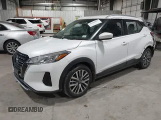 2023 Nissan Kicks SV with VIN 3N1CP5CV9PL499104, listed as a IAAI auction lot 41599818 with 36,009 mi miles. Bid and sale history available at carsss.com. Image 2.