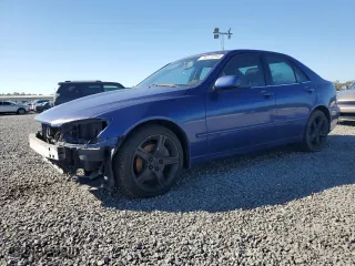 2002 Lexus IS 300 with VIN JTHBD192020063169, listed as a Copart auction lot 76373254 with 0 mi miles and Non Repairable. Bid and sale history available at carsss.com. Image 1.