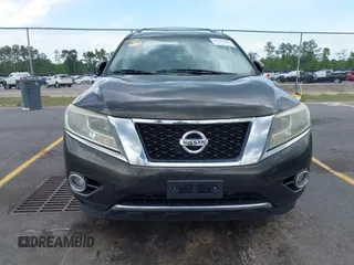 2016 Nissan Pathfinder Platinum with VIN 5N1AR2MM1GC601280, listed as a IAAI auction lot 42169483 with 179,332 mi miles. Bid and sale history available at carsss.com. Image 12.