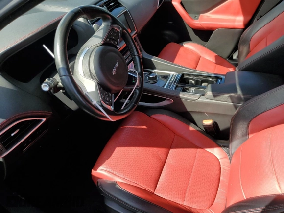 2019 Jaguar F-Pace 25t R-Sport with VIN SADCL2FX2KA361879, listed as a Copart auction lot 73736674 with Not Provided miles and Non Repairable. Bid and sale history available at DreamBid. Image 7.