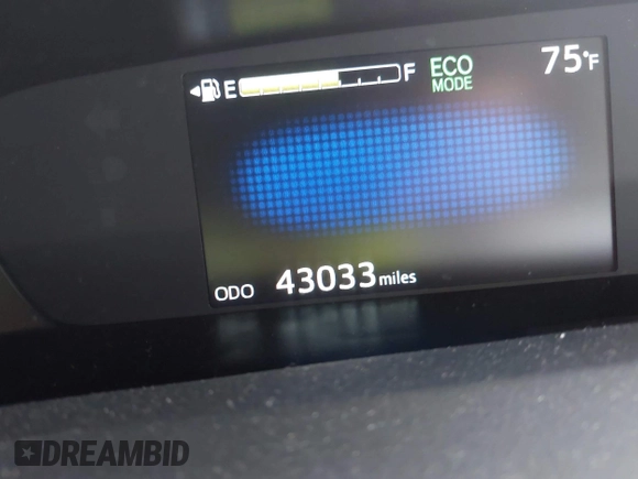2022 Toyota Prius L Eco with VIN JTDKAMFU4N3158998, listed as a IAAI auction lot 42625041 with 43,033 mi miles and . Bid and sale history available at DreamBid. Image 16.