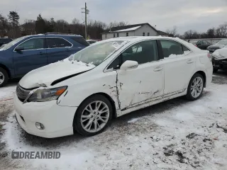 2010 Lexus HS 250h with VIN JTHBB1BA5A2018075, listed as a Copart auction lot 87091654 with 137,579 mi miles and Salvage Title. Bid and sale history available at DreamBid. Image 1.