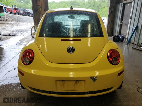 2006 Volkswagen Beetle with VIN 3VWRW31C76M422544, listed as a Copart auction lot 56931655 with 132,207 mi miles and Salvage title. Bid and sale history available at DreamBid. Image 6.