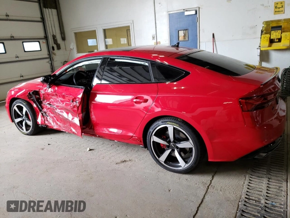 2023 Audi A5 Sportback S line Premium Plus with VIN WAUFACF53PA055491, listed as a Copart auction lot 63708803 with 1,755 mi miles. Bid and sale history available at carsss.com. Image 2.
