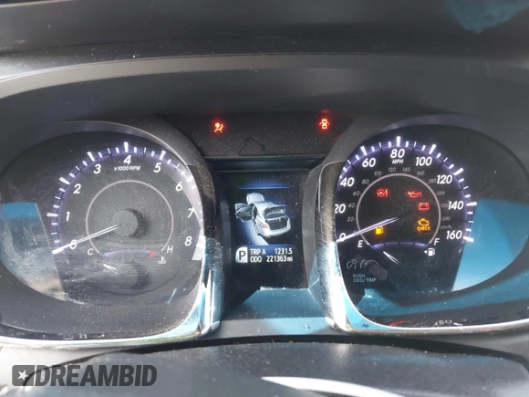 2013 Toyota Avalon XLE with VIN 4T1BK1EB3DU008106, listed as a IAAI auction lot 42047163 with 221,393 mi miles and . Bid and sale history available at DreamBid. Image 7.