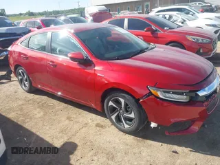 2021 Honda Insight EX z VIN 19XZE4F54ME003855, wystawiony jako IAAI lot #42267453 z przebiegiem 63 207 mil mil oraz . Historia ofert i sprzedaży dostępna na DreamBid. Obrazek 1.