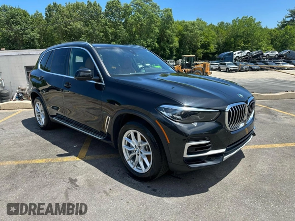 2023 BMW X5 xDrive40i with VIN 5UXCR6C06P9P36608, listed as a Copart auction lot 63257435 with 65,824 mi miles and Clean title. Bid and sale history available at DreamBid. Image 4.