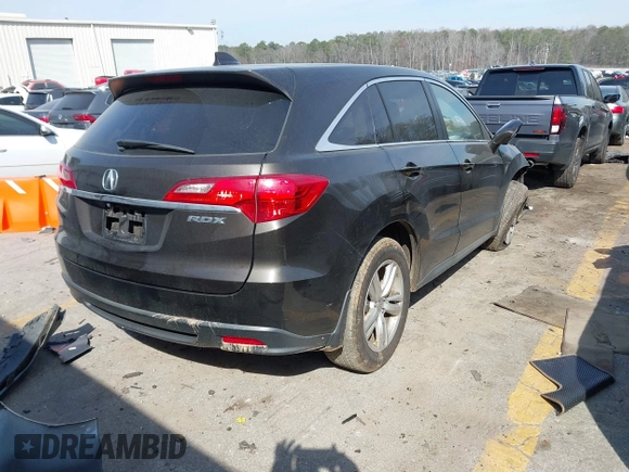 2015 Acura RDX Tech Pkg with VIN 5J8TB3H50FL010903, listed as a IAAI auction lot 41683317 with 1 mi miles. Bid and sale history available at carsss.com. Image 4.