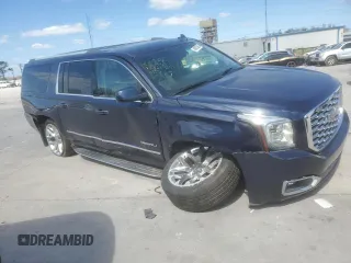 2018 GMC Yukon XL Denali with VIN 1GKS2HKJ5JR133989, listed as a Copart auction lot 48903925 with 146,962 mi miles and Salvage Title. Bid and sale history available at carsss.com. Image 4.