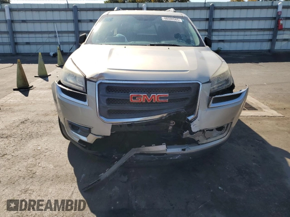 2015 GMC Acadia SLE with VIN 1GKKRNED0FJ193006, listed as a Copart auction lot 48590565 with 72,446 mi miles and Salvage Title. Bid and sale history available at DreamBid. Image 5.